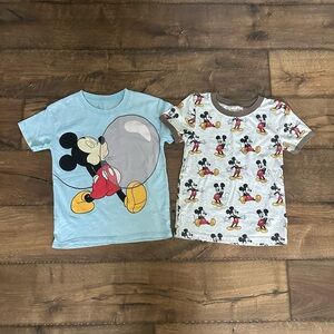 Mickey Mouse shirts size 5T